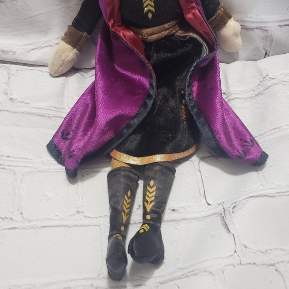 Disney Frozen 2 Anna Cloth Doll 16-Inch TY Sparkle Year 2019 - Picture 3 of 8